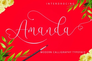 Amanda and Amanda: A Handwritten Script Font Built for Real Design Work