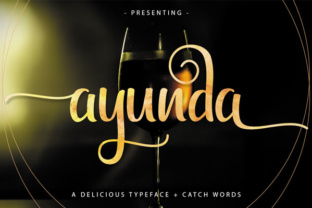 Ayunda: The Handwritten Font That Brings Personality to Everyday Design