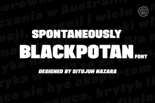 Blackplotan: A Bold Sans Serif Built for Headlines