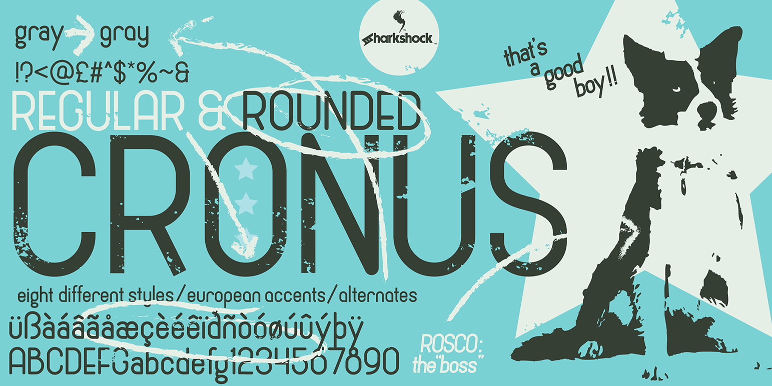 Cronus: A Simple Font with Genuine Personality