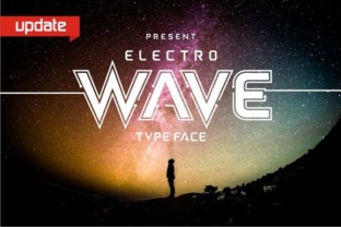 Electro Wave: A Modern Typeface for Bold Digital and Print Design