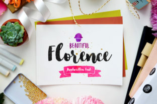 Florence: A Brush-Style Font for Practical Design Workflows