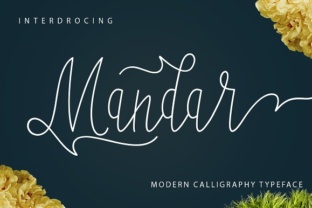 Mandar: A Handcrafted Script Font for Designers Seeking Authenticity