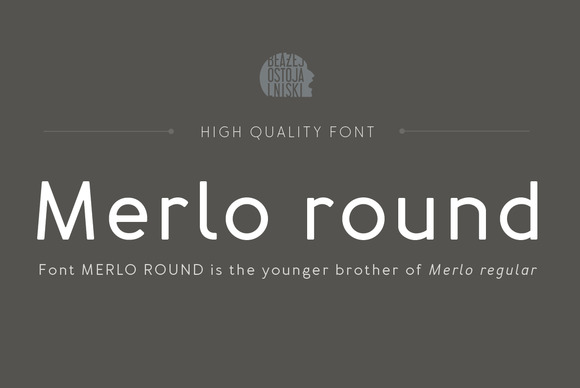 Merlo Round Font Family: A Versatile Typeface for Print and Design
