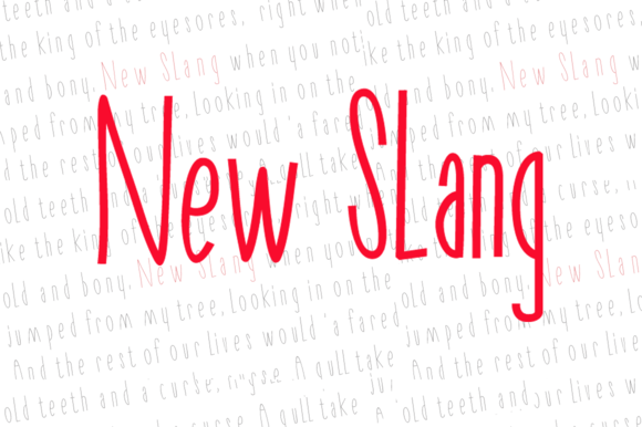New Slang: The Thin, Spidery Typeface That Demands Attention