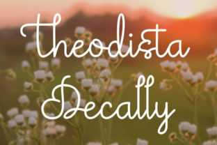 Theodista Decally: A Font Crafted for Purposeful Design