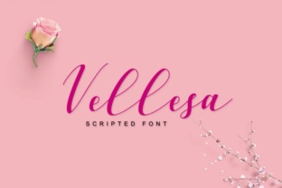 Vellesa Script: A Handmade Font for Elegant and Classic Designs